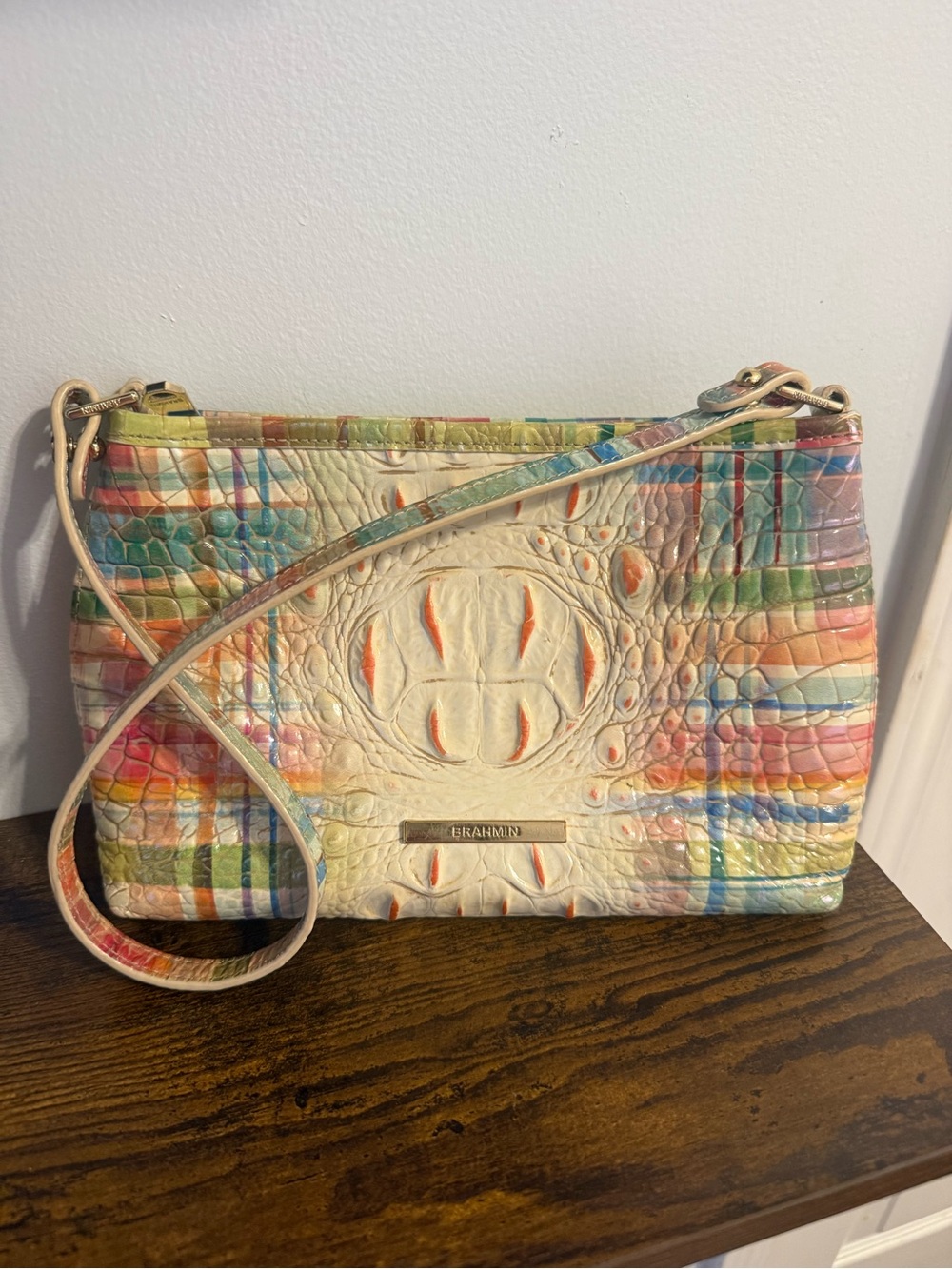 Brahmin Lorelei Sweet Tea Ombre Melbourne Bag